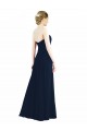 Rauchgrün A-Linien Chiffon Lange Brautjungfernkleider Fabrik
